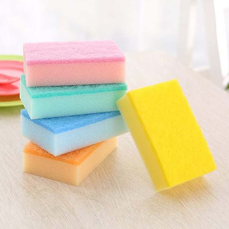 Bộ 5 miếng xốp cọ nồi rửa bát siêu sáng bóng sạch sẽ - Hàng nội địa Nhật