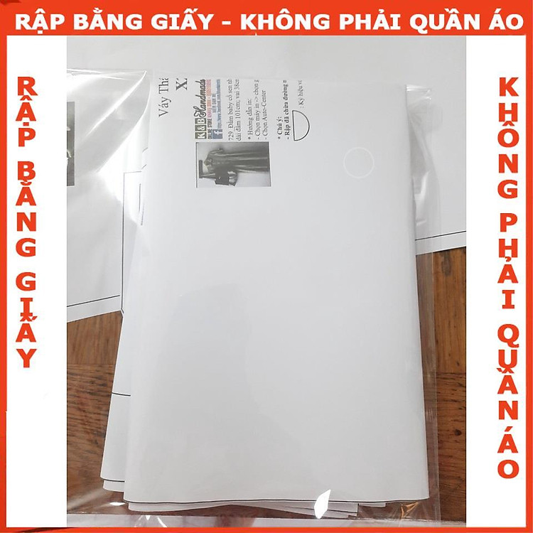 Rập Jum Cổ Tim - Rập Giấy Mã 1063 (Bản Vẽ) - Ảnh 5