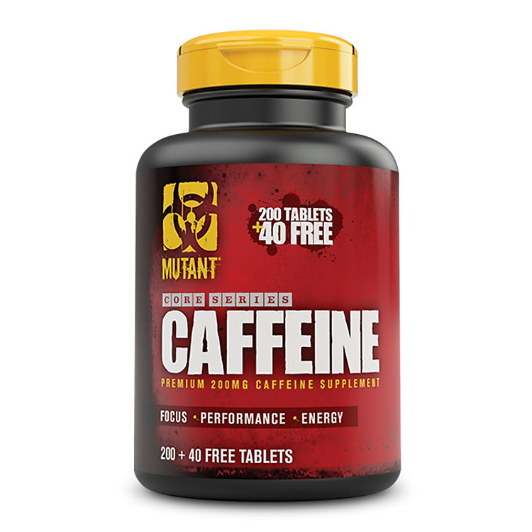Viên Uống Giúp Tăng Tập Trung Và Tỉnh Táo - Mutant Caffeine Hộp 240 Viên