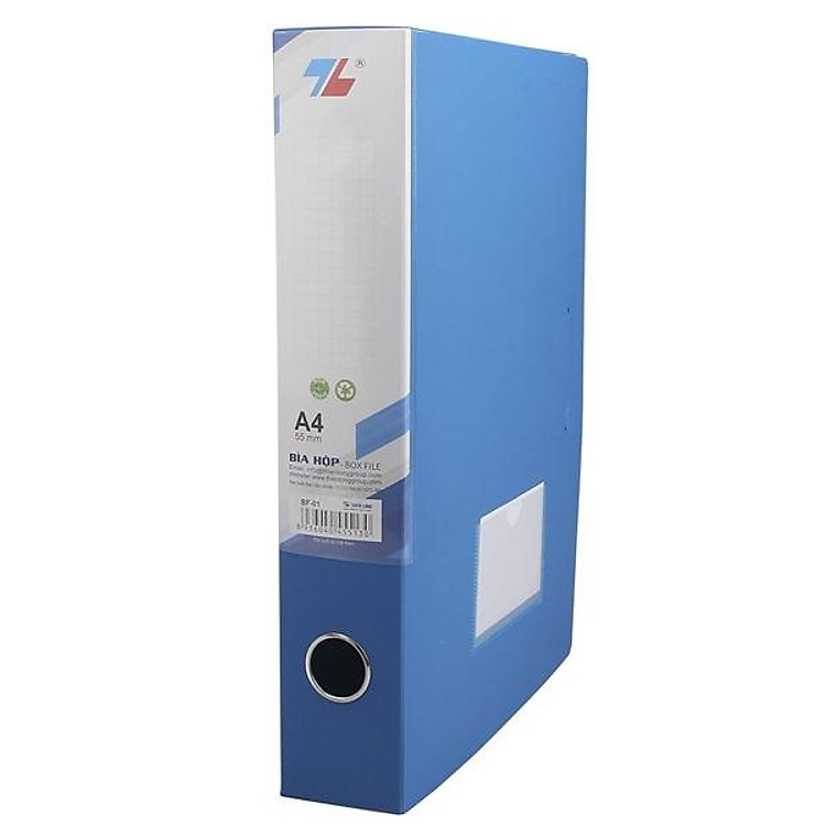 Bìa Hộp Văn Phòng BF-01 A4-55 (Màu Xanh)