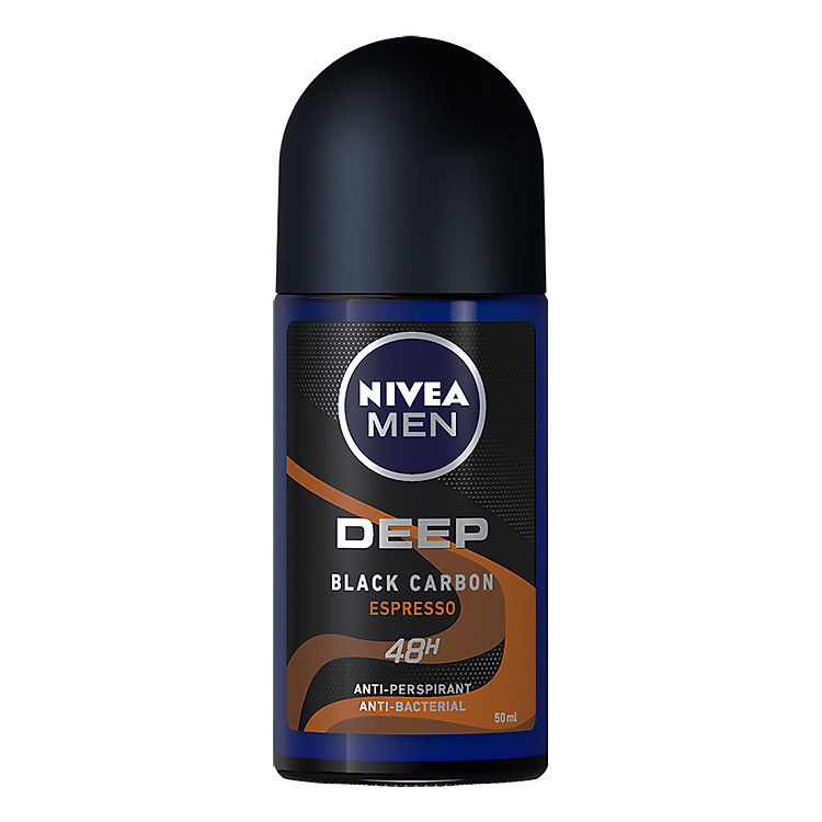 Lăn Ngăn Mùi Nivea Than Đen Hương Espresso - 85366 (50ml)
