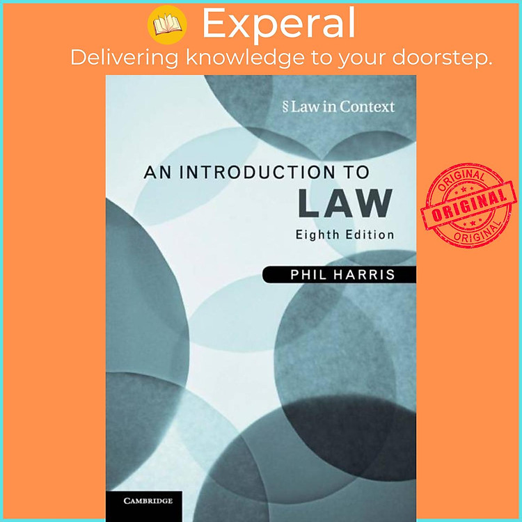 Sách - An Introduction to Law by Phil Harris (UK edition, paperback)