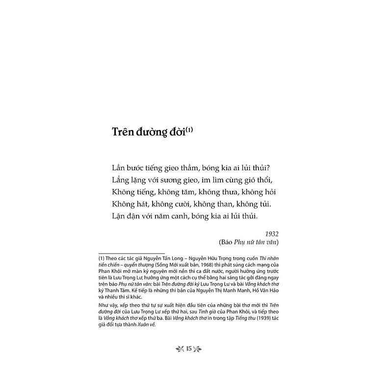 Tủ Sách Văn Học Trong Nhà Trường - Thơ Lưu Trọng Lư - Ảnh 2