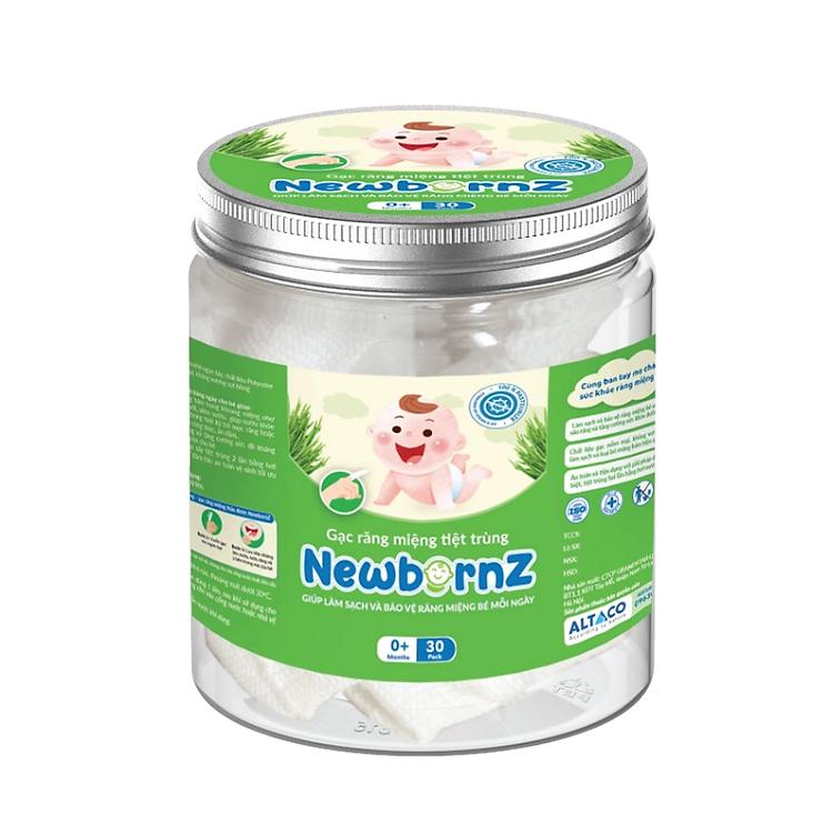 Gạc rơ lưỡi NewbornZ tiệt trùng cho trẻ Chính hãng Ưu đãi - Hình ảnh 4