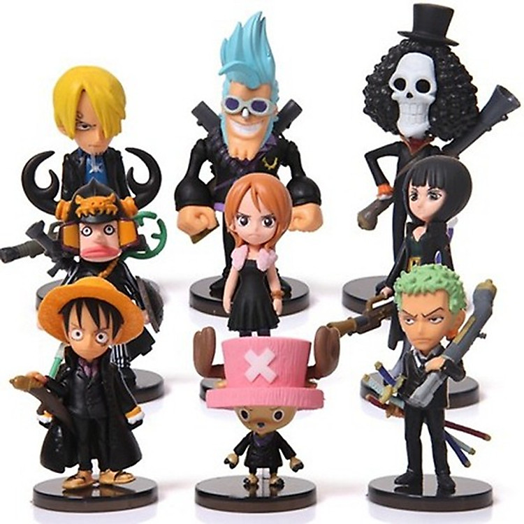 Bộ 9 Mô Hình Nhân Vật One Piece