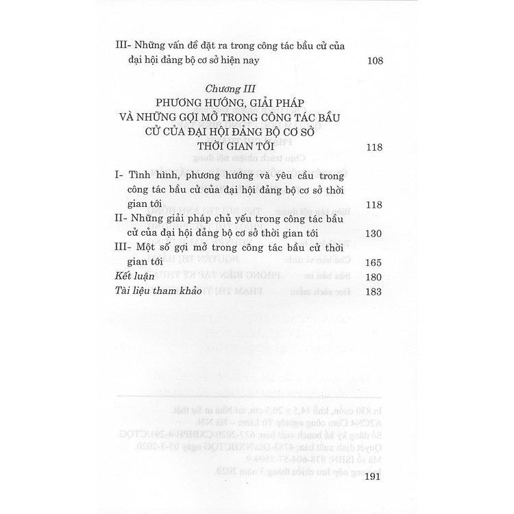 Bầu Cử Trong Đảng - Một Số Vấn Đề Lý Luận Và Thực Tiến Từ Đại Hội Đảng Ở Cơ Sở - Ảnh 7