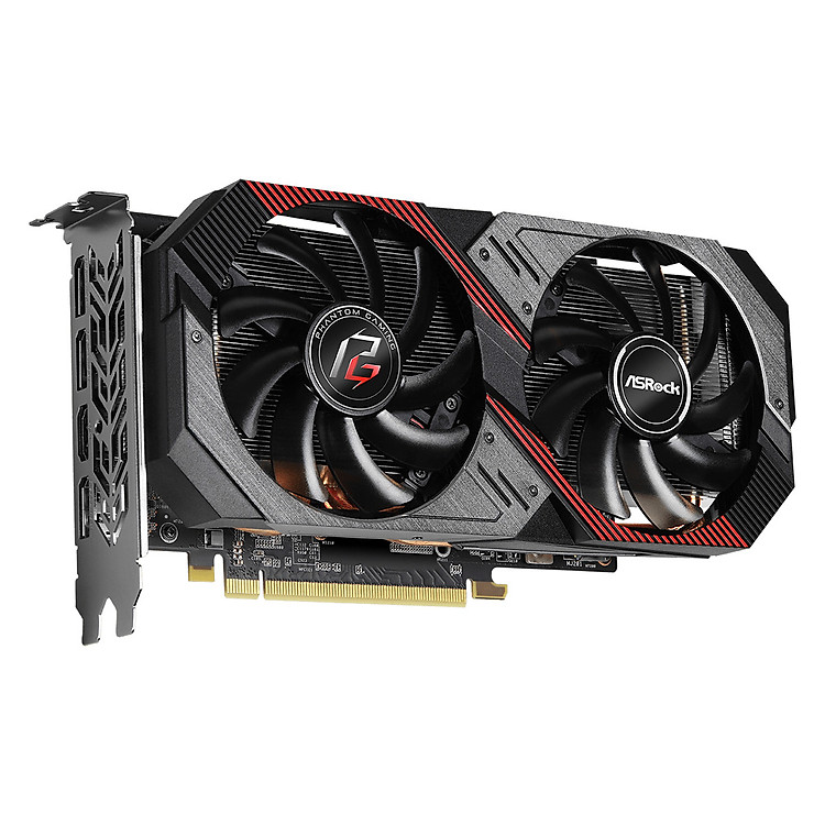 Card đồ họa VGA ASRock Radeon RX 5600 XT Phantom Gaming D2 6G OC / 192-bit GDDR6 - Hàng Chính Hãng