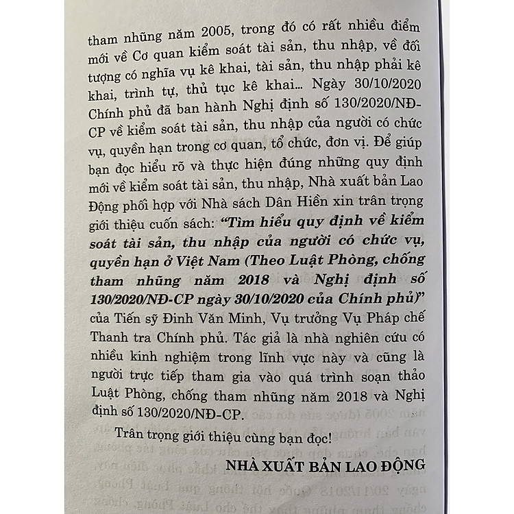 Tìm hiểu quy định về kiểm soát tài sản, thu nhập của người có chức vụ, quyền hạn ở Việt Nam - Ảnh 3