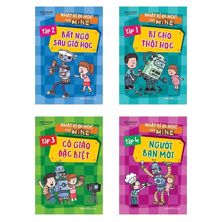 Nhật Kí Đi Học Của Mike (Trọn Bộ 4 Tập) - Ảnh 2