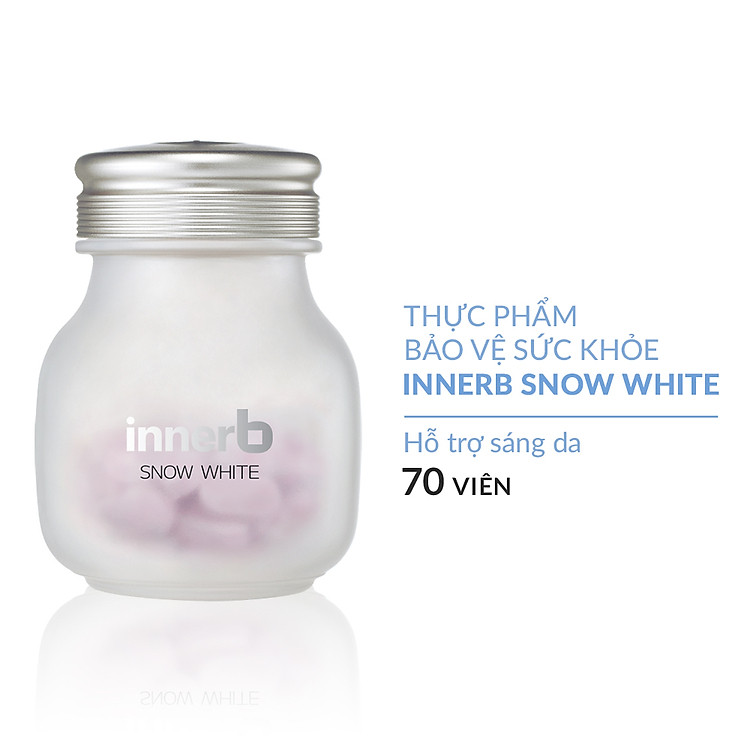 Thực phẩm bảo vệ sức khỏe InnerB Snow White 70 viên (35g)