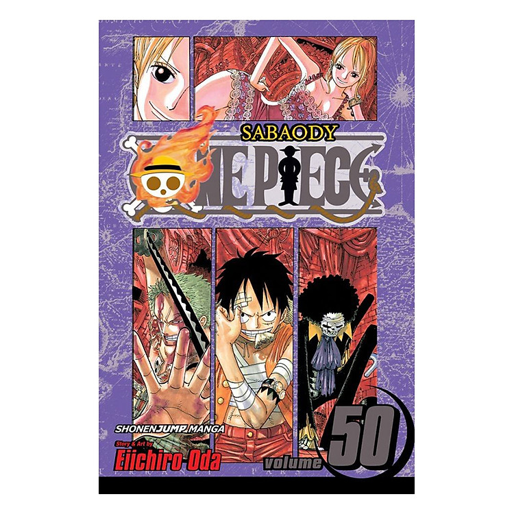 Sách One Piece 50 - Tiếng Anh