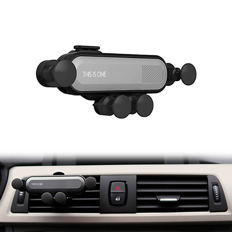 Giá đỡ, Kẹp điện thoại khe thông gió trên xe Ô tô/ xe hơi Mai Lee This is One - Hàng chính hãng