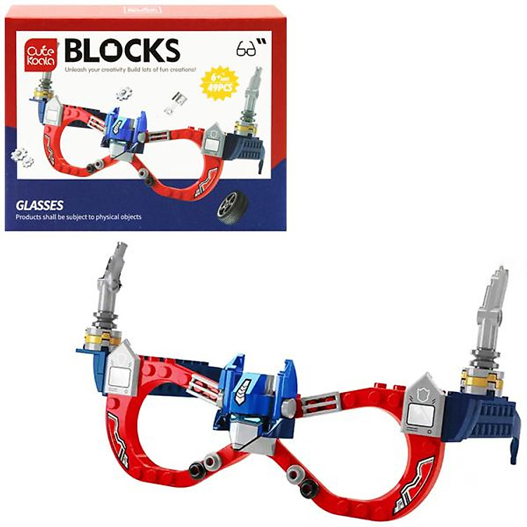 Đồ Chơi Lắp Ráp Mắt Kính Cute Koala 1108 Chính hãng Tiết kiệm - Hình ảnh 2