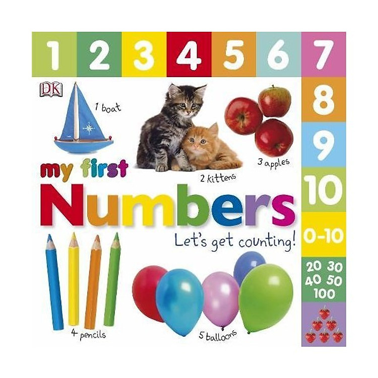 Sách My First Numbers Let’s Get Counting