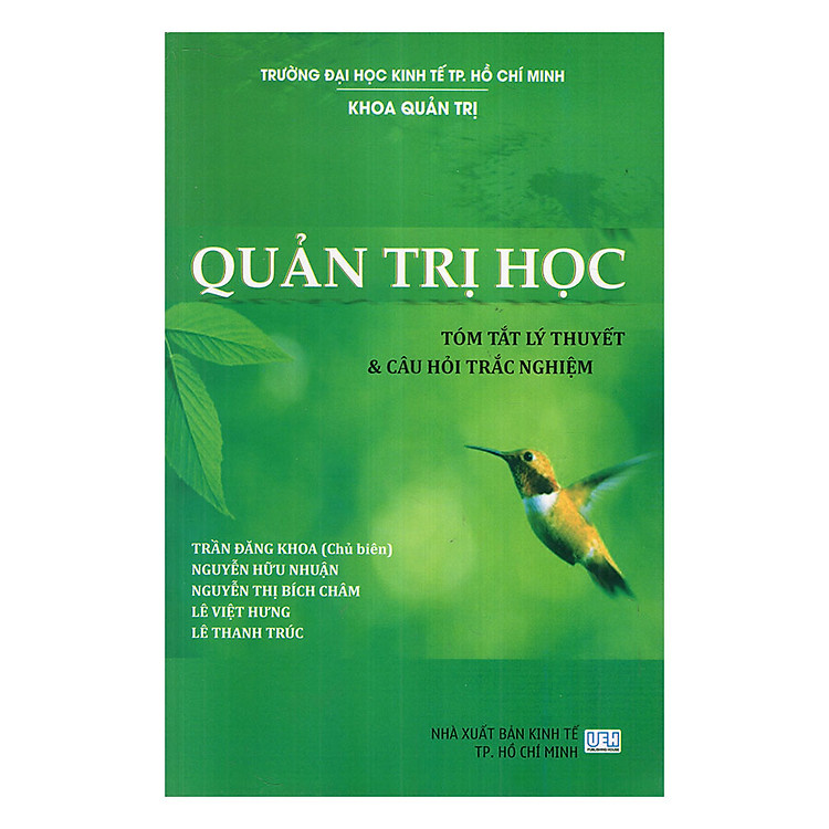 Sách Quản Trị Học - Tóm Tắt Lý Thuyết Và Câu Hỏi Trắc Nghiệm