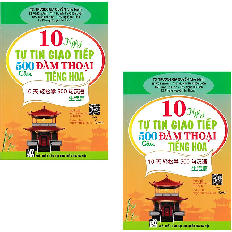 10 Ngày Tự Tin Giao Tiếp 500 Câu Đàm Thoại Tiếng Hoa - Ảnh 2
