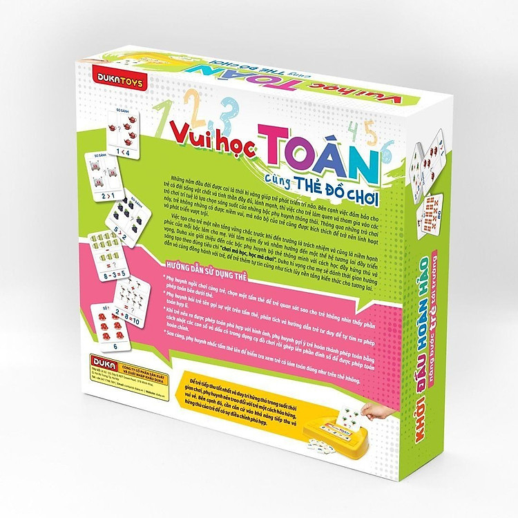 Mua Đồ Chơi DUKA: Vui Học Toán DK81015 Chính hãng Giá rẻ - Hình ảnh 2