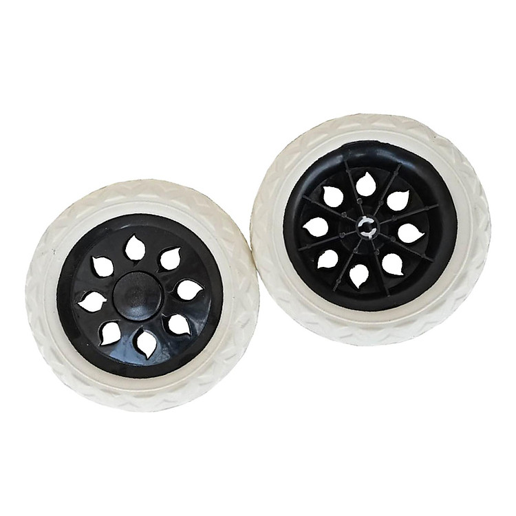 2 Pieces Cart Wheel Durable Trolley Accessories for Moving Shopping