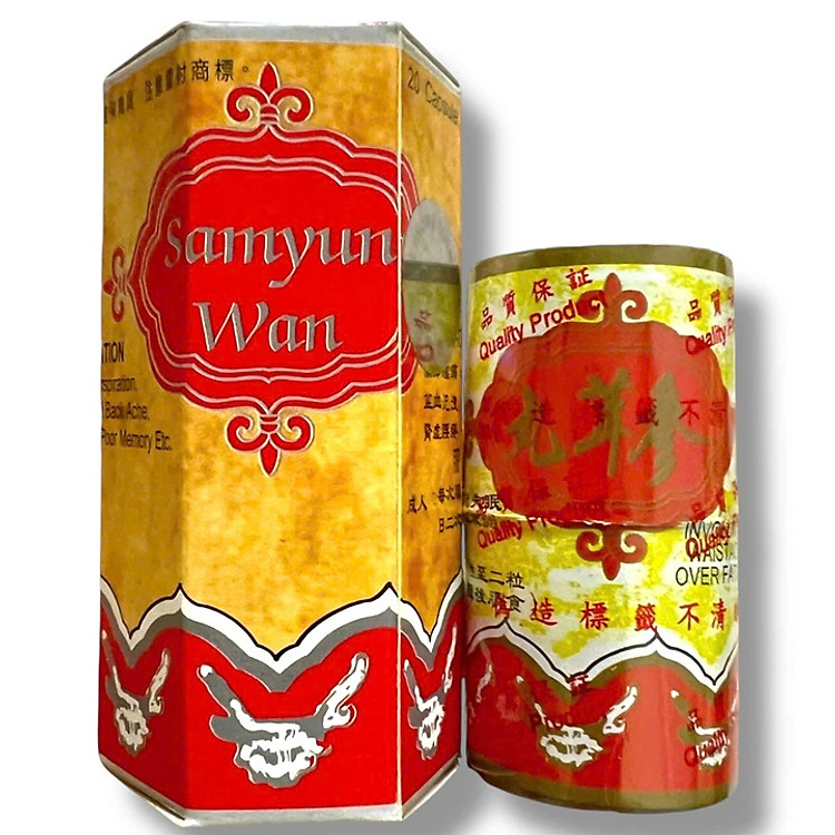 Viên uống tăng cân Samyun Wan ( Sâm nhung hoàn ) nhập khẩu Malaysia giúp ăn ngon miệng, ngủ ngon - Mã số 1542