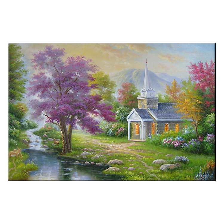 Tranh Canvas Thế Giới Tranh Đẹp Scenery-272