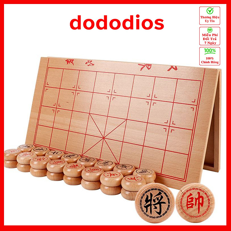 Bộ Cờ Tướng Gỗ Cao Cấp 40x35cm Chính hãng Giá rẻ - Hình ảnh 2