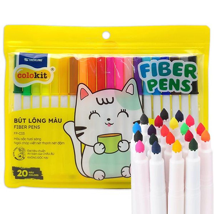 Bút Lông Màu Thiên Long FP-C03 (20 màu)