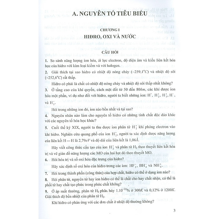 Bài Tập Hóa Học Vô Cơ - Quyển III - Hóa Học Các Nguyên Tố (Tái bản năm 2020) - Ảnh 7