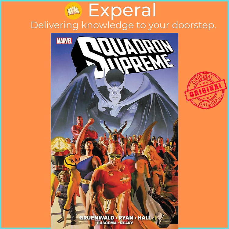 Sách - Squadron Supreme by Mark Gruenwald,John Buscema,Bob Hall (US edition, paperback)