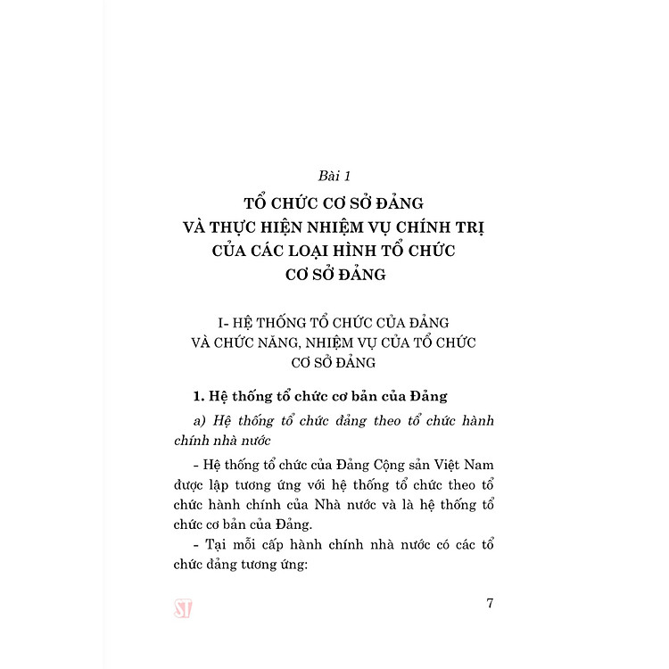 Tài Liệu Bồi Dưỡng Nghiệp Vụ Công Tác Đảng Dành Cho Bí Thư Chi Bộ Và Cấp Ủy Viên Cơ Sở - Ảnh 5