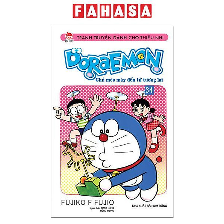 Sách - Doraemon - Chú Mèo Máy Đến Từ Tương Lai - Tập 34 (Tái Bản 2026)