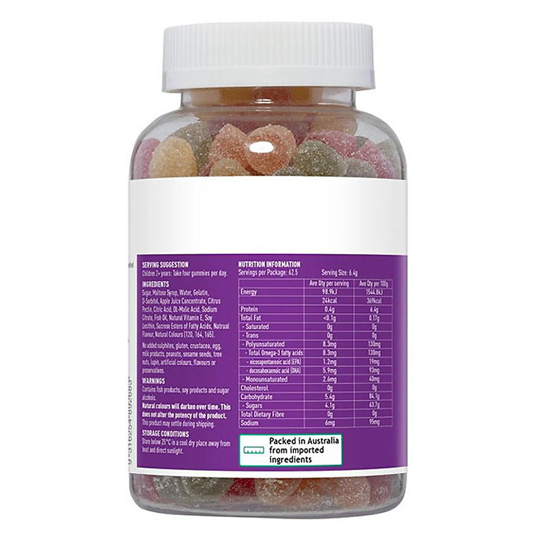 Omega 3 Healthy Care Kids Gummy Hàng chuẩn Giá tốt - Hình ảnh 2