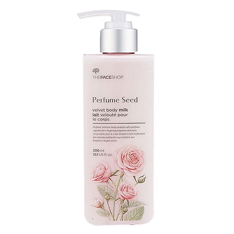 Dưỡng Thể Hương Nước Hoa The Face Shop Perfume Seed Velvet Body Milk 300ml