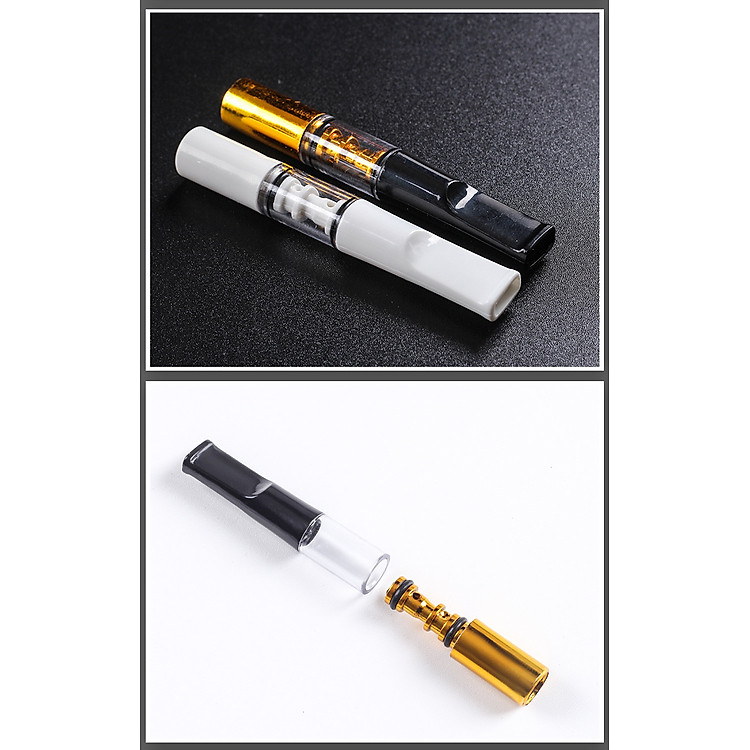 Bộ 2 Tẩu Thuốc Nhựa Dẻo Gắn Điếu Bảo Vệ Sức Khỏe (CB003) - Ảnh 6