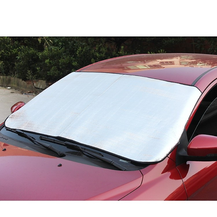 Tấm chắn nắng ô tô che kính ngoài phủ bạc chống nóng 220x70cm