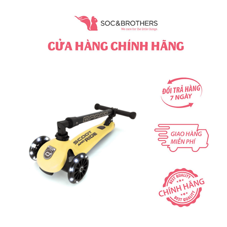 Scoot and Ride Highwaykick 3 LED Lemon Chính hãng Giá rẻ - Hình ảnh 2