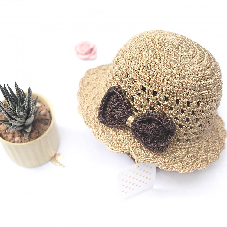 Mũ Nón Bé Gái NN01 - Mũ Nón Handmade by The Bunny - Quà Tặng Cho Bé