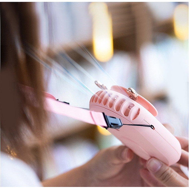 Quạt Đeo Cổ Mini Siêu Mát
