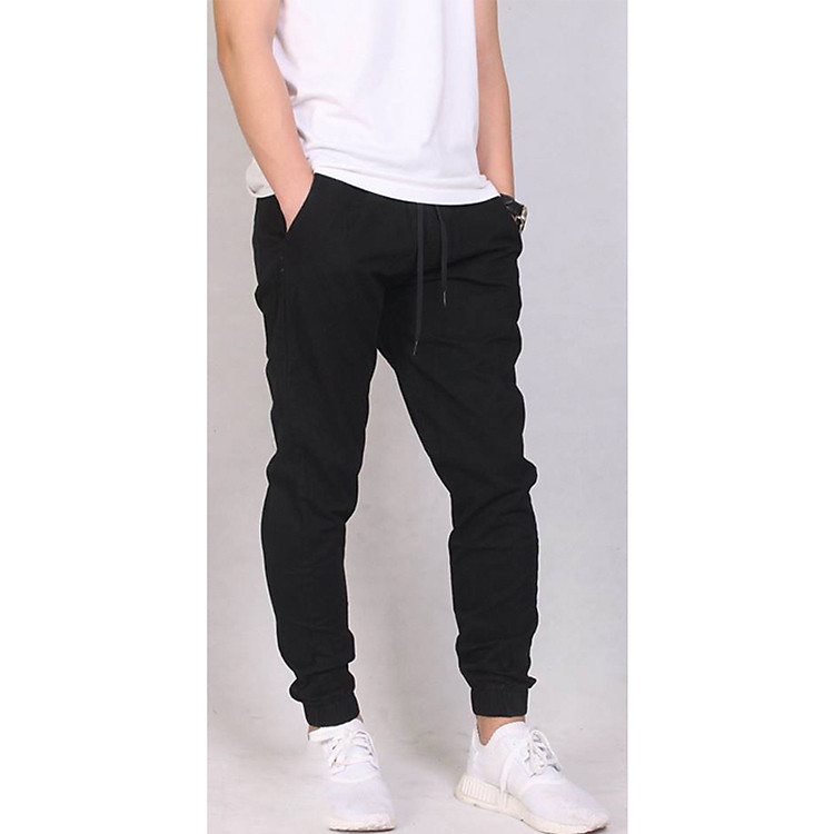 Quần Jogger Kaki Nam Đen JOGGER98 (Jogger)