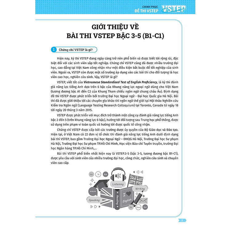 Chinh Phục Đề Thi VSTEP Bậc Năng Lực Từ B1 Đến C1 - Ảnh 4