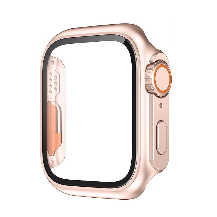 Ốp Kính Cường Lực Color cho Apple Watch Series 4/5/6/7/8/9/SE1,2 Size 40/41/44/45m - Hàng Chính Hãng