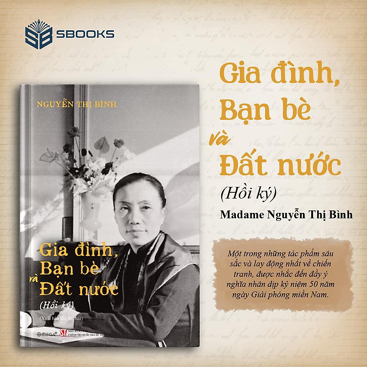 Combo 2 Cuốn Sách - Gia Đình, Bạn Bè và Đất Nước + Tấm Lòng Với Đất Nước (Madam Bình) - SBOOKS