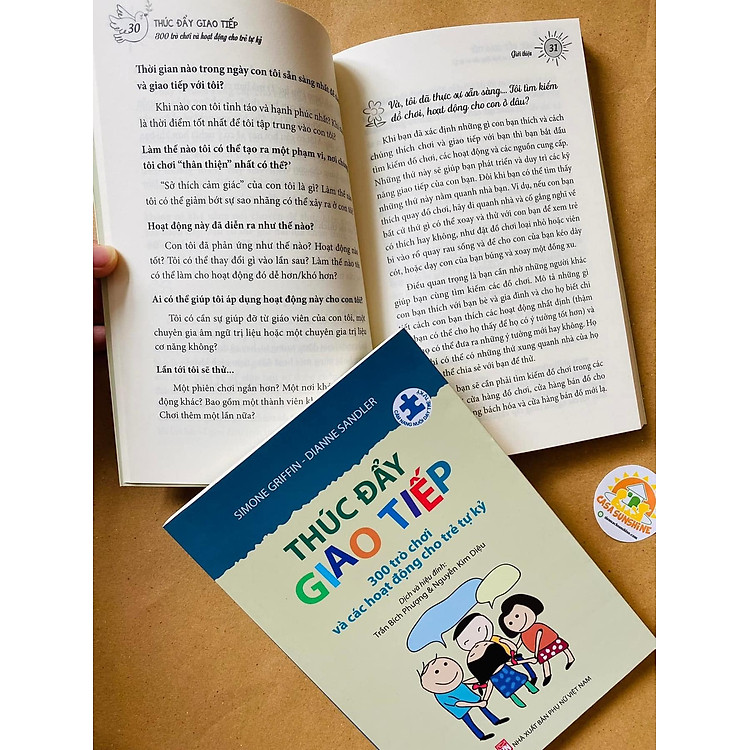 Thúc đẩy giao tiếp - 300 Trò chơi và các hoạt động cho trẻ tự kỷ - Ảnh 3
