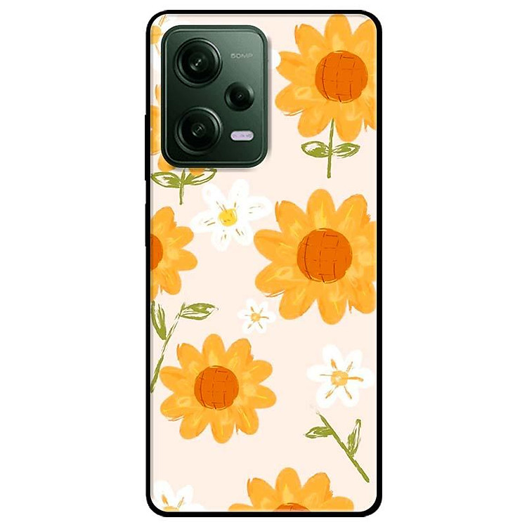 Ốp lưng dành cho Redmi Note 12 - Redmi Note 12 Pro 4G - Redmi Note 12 Pro 5G - Hoa Cam 1 - Hàng Chính Hãng