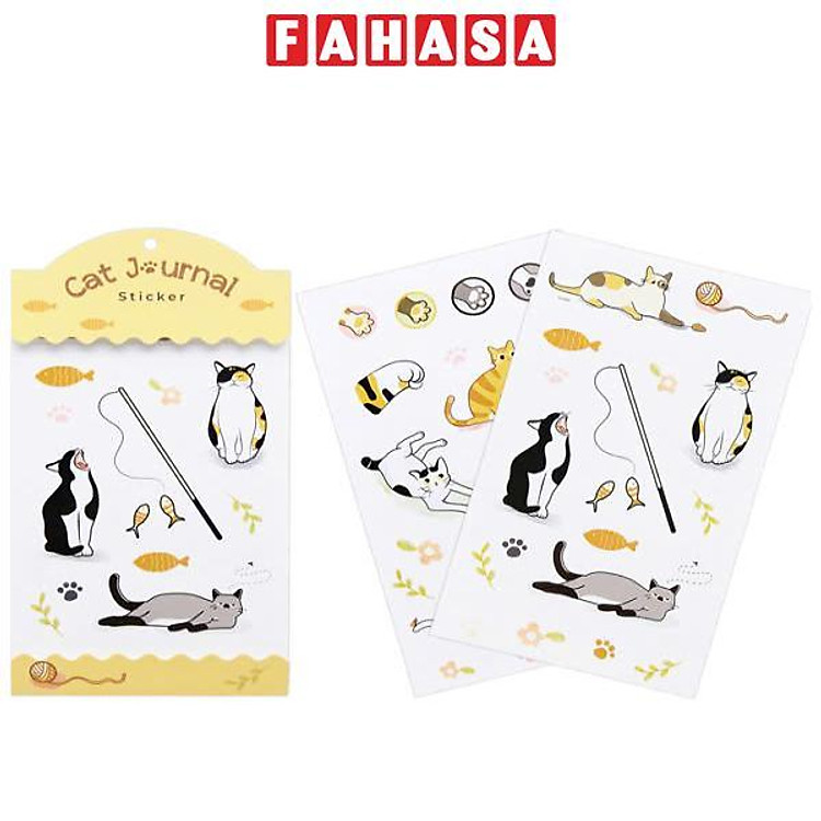 Sticker Cat Journal – The Sun