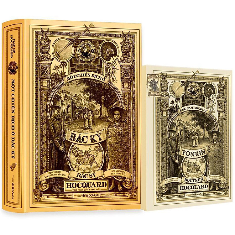 Sách Một Chiến Dịch Ở Bắc Kỳ - Bản Phổ Thông (232 Hình Khắc Kèm Theo Phụ Bản Ảnh)(Tặng Kèm: Hộp Postcard Cao Cấp Gồm 12 Tấm)
