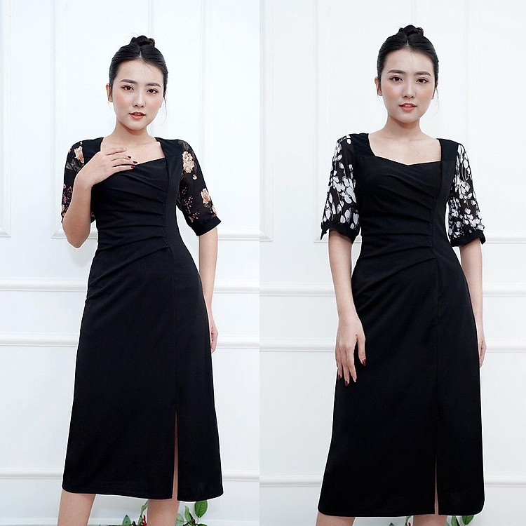 Đầm Đi Tiệc Trung Niên Sang Trọng U40, Mẫu Váy Đi Tiệc Sang Trọng Cho Độ Tuổi Trung Niên Cho Mẹ, Phong Cách Trẻ Trung