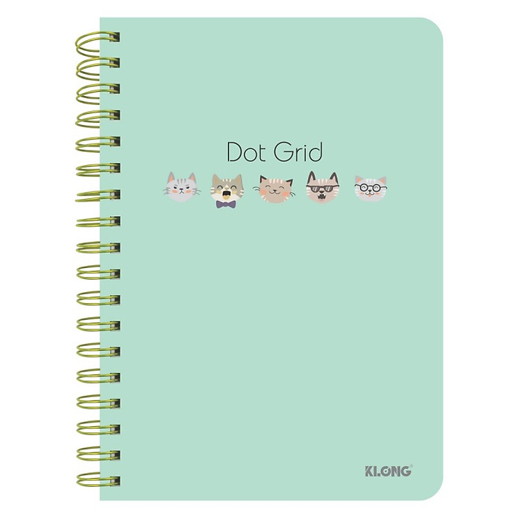 Sổ KLONG Dot Grid Lò Xo Kép B5 (200 trang) - Ảnh 6