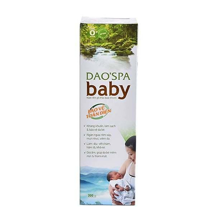 Tham Khảo tại ConCung: Nước Tắm Gội Thảo Dược Dao’spa Baby 300ml , nhận ngay nhiều Ưu đãi
