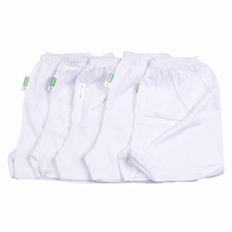 Set 5 quần trắng ngắn cho bé mặc nhà (5-15kg)