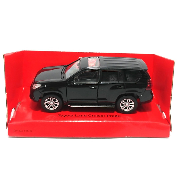 Đồ Chơi Welly Xe Mô Hình 43630L-CW - Màu Đen